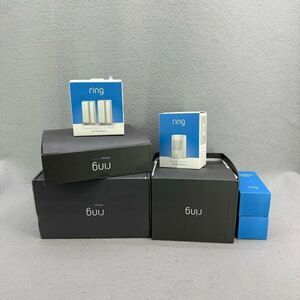 Ring Security System Bundle Motion Detector Solar Panel Install Acessories + Mor